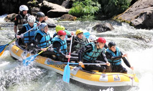 Rafting escolares